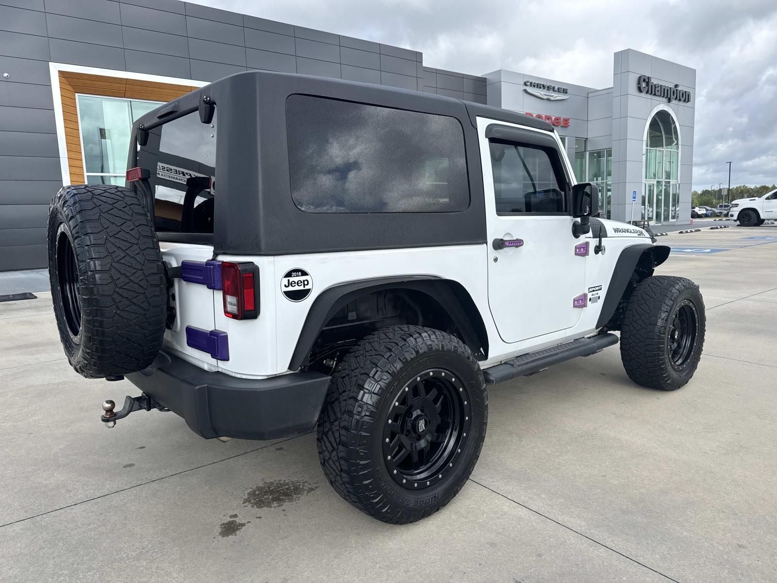 2018 Jeep Wrangler JK Sport S 4x4