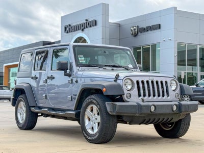 2016 Jeep Wrangler Unlimited Sport