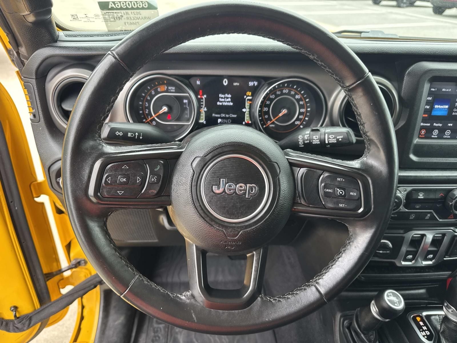 2021 Jeep Wrangler Sport S 4x4