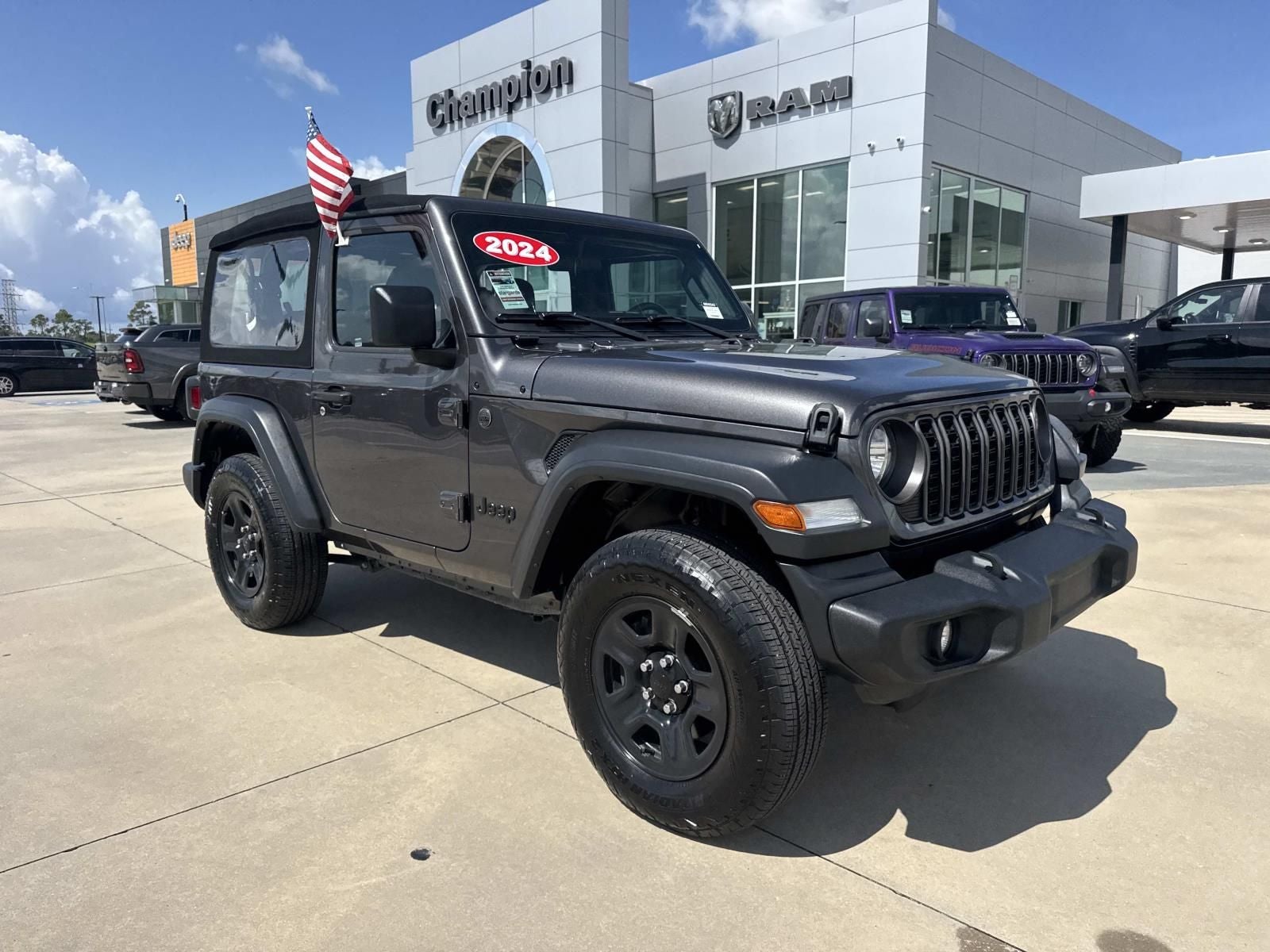2024 Jeep Wrangler 2-Door Sport 4x4