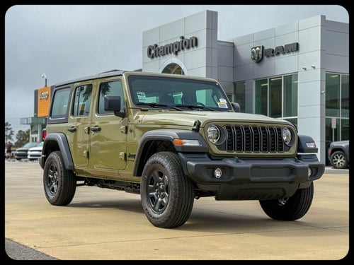 2026 Jeep Wrangler WRANGLER 4-DOOR SPORT