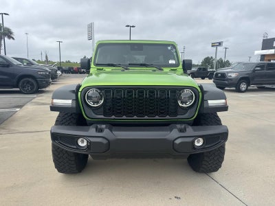 2025 Jeep Wrangler 4-Door Willys 4x4