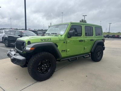 2025 Jeep Wrangler 4-Door Willys 4x4