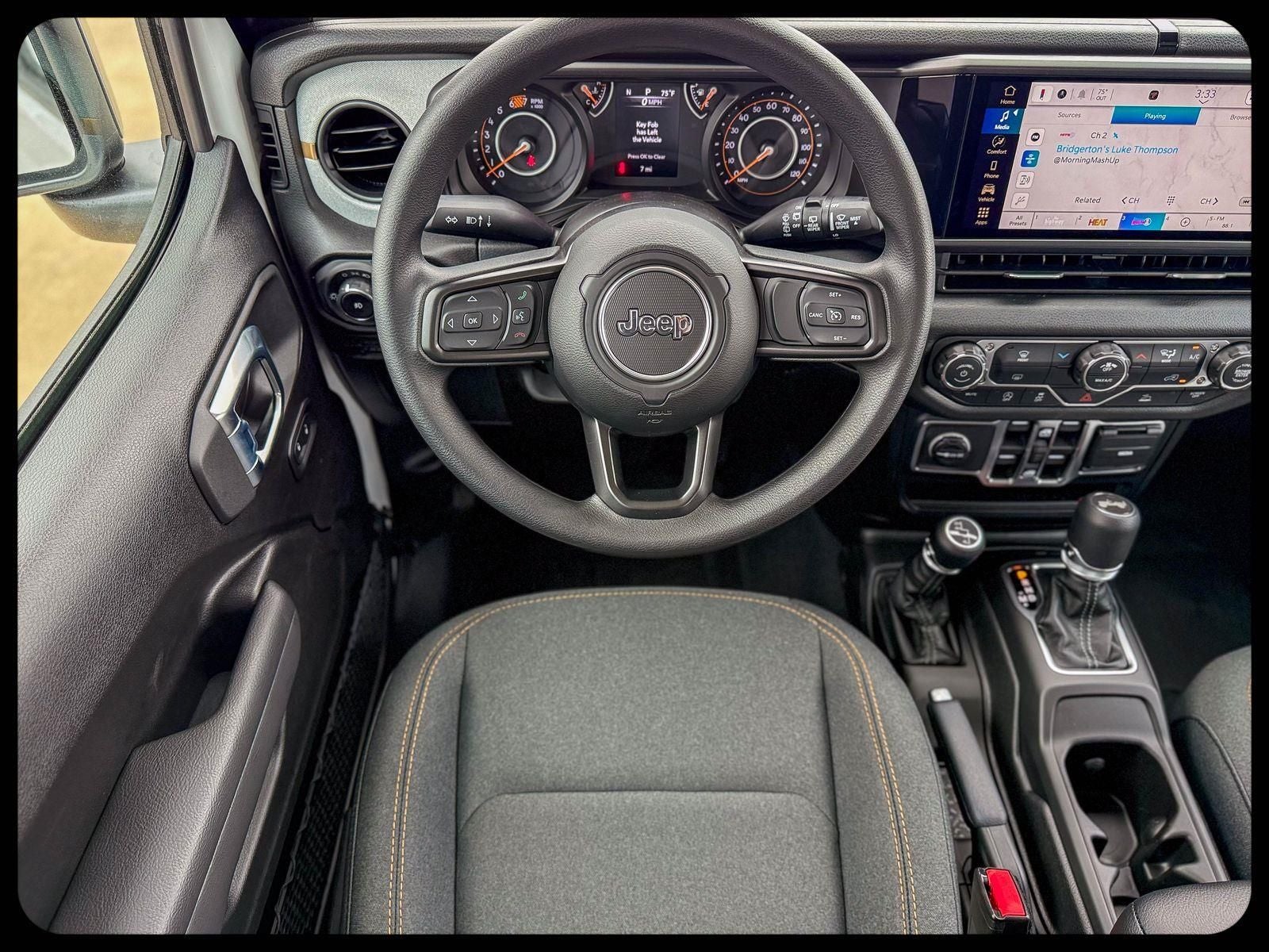 2026 Jeep Wrangler WRANGLER 4-DOOR SPORT