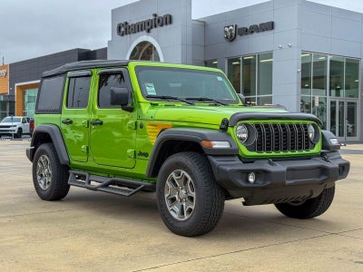 2025 Jeep Wrangler 4-Door Sport 4x4