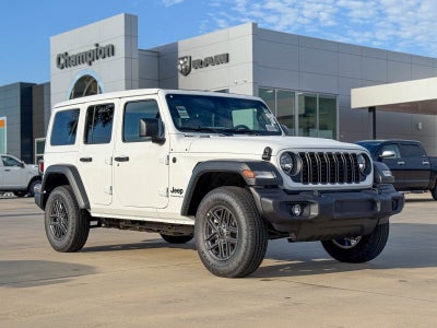 2025 Jeep Wrangler WRANGLER 4-DOOR SPORT S