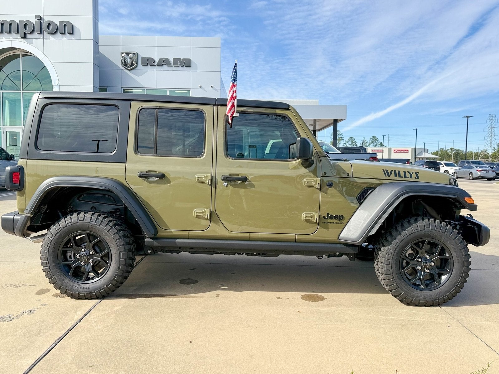 2025 Jeep Wrangler 4-Door Willys 4x4
