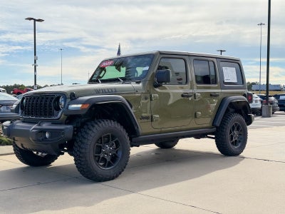 2025 Jeep Wrangler 4-Door Willys 4x4