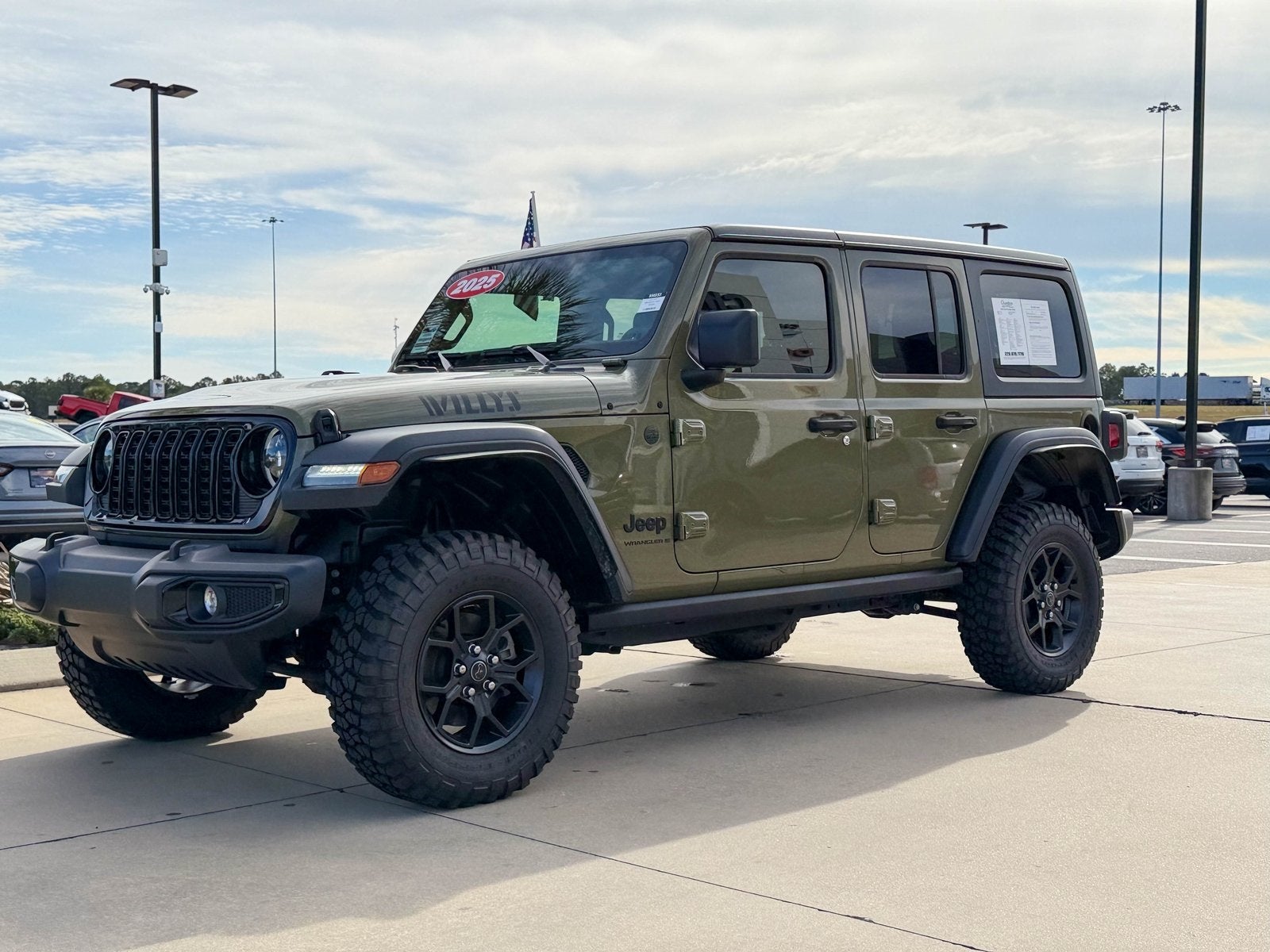 2025 Jeep Wrangler 4-Door Willys 4x4