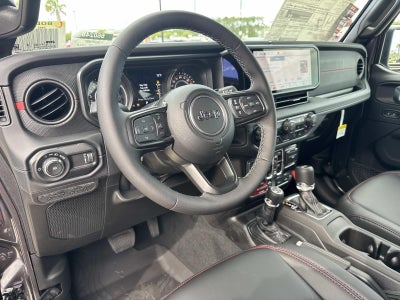 2026 Jeep Wrangler WRANGLER 4-DOOR RUBICON X