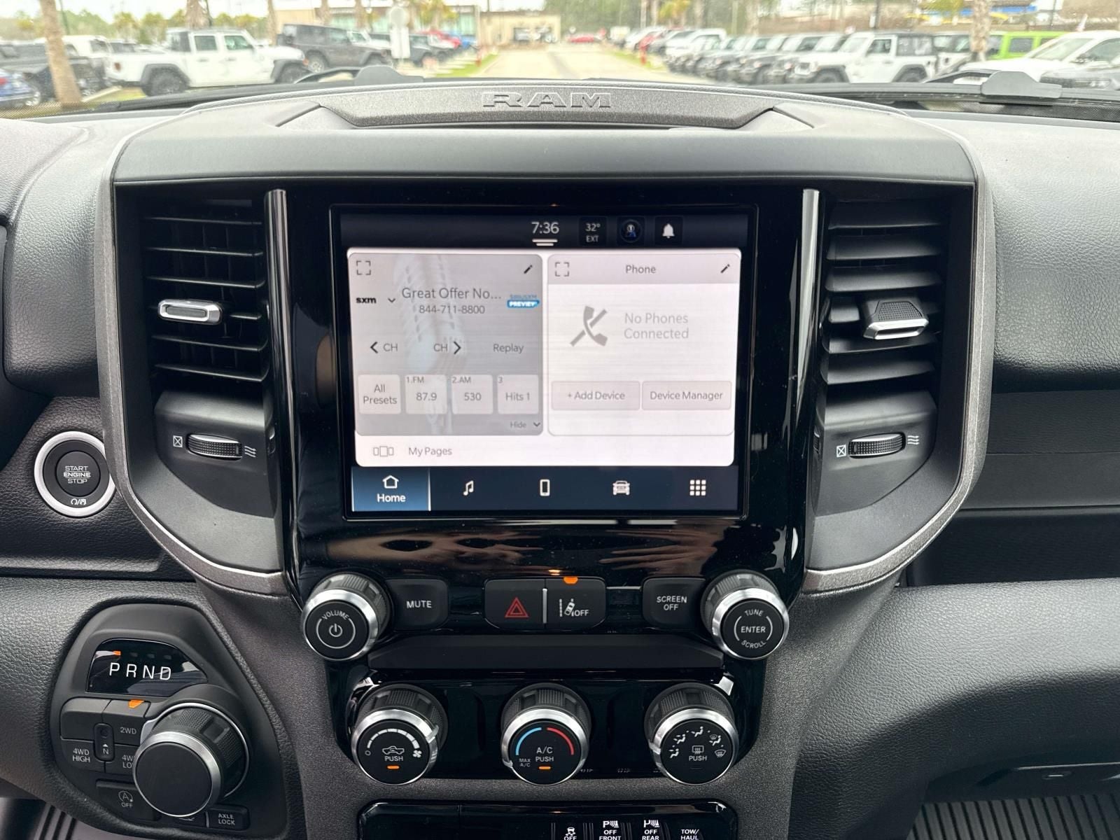 2026 RAM Ram 1500 RAM 1500 WARLOCK CREW CAB 4X4 5'7' BOX