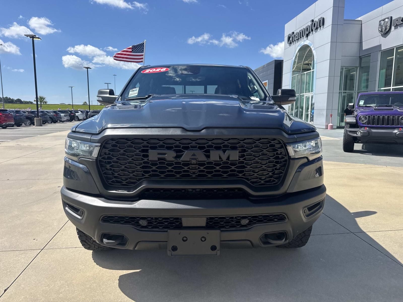 2026 RAM 1500 Rebel Crew Cab 4x4 5'7' Box