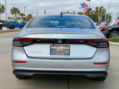 2025 Honda Accord Sedan SE