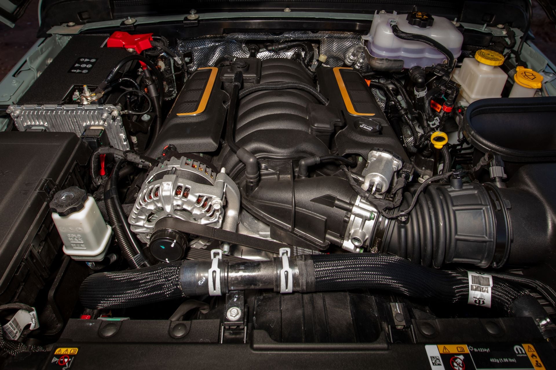 the engine in a 2025 jeep wrangler