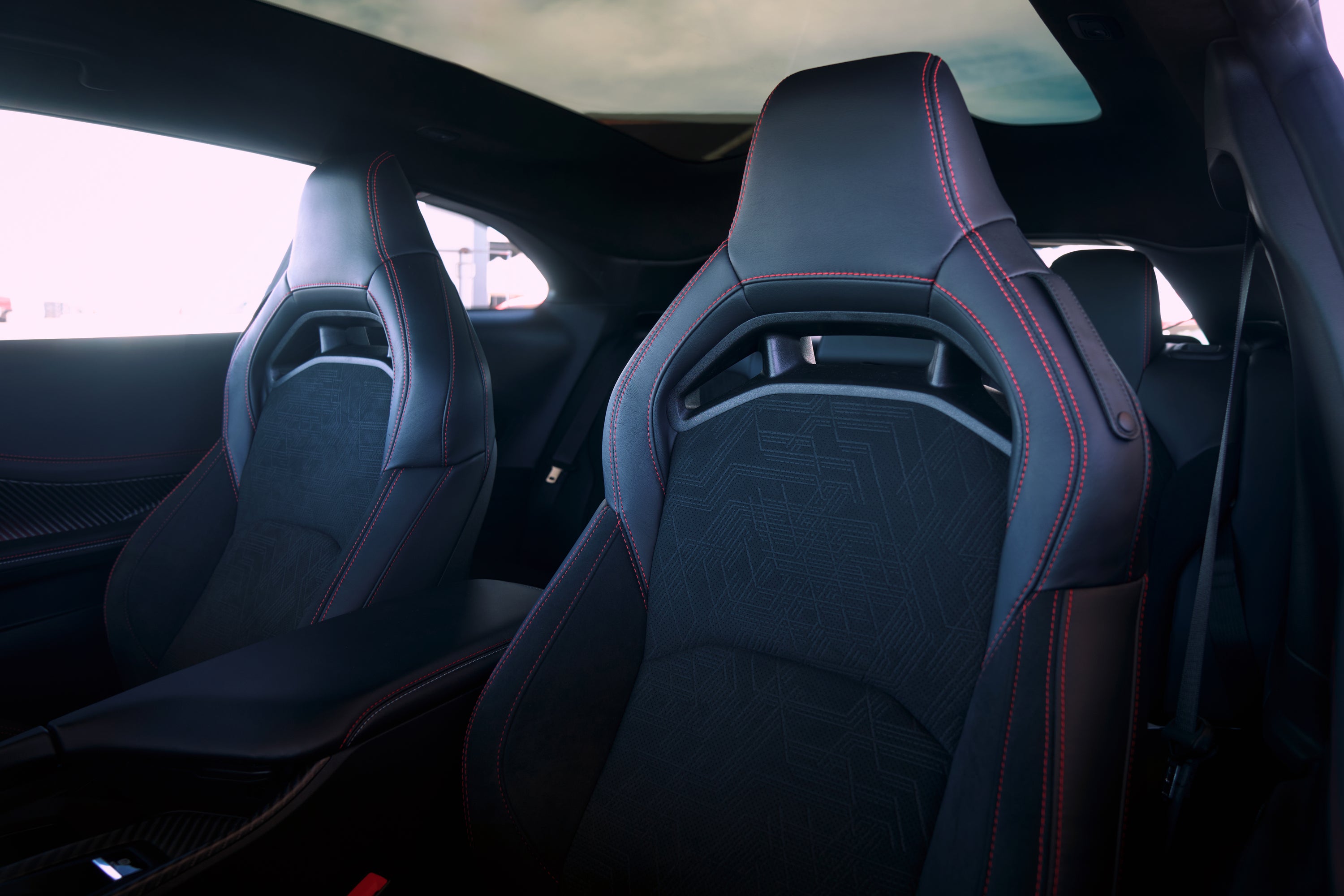 The interior design of the charger.